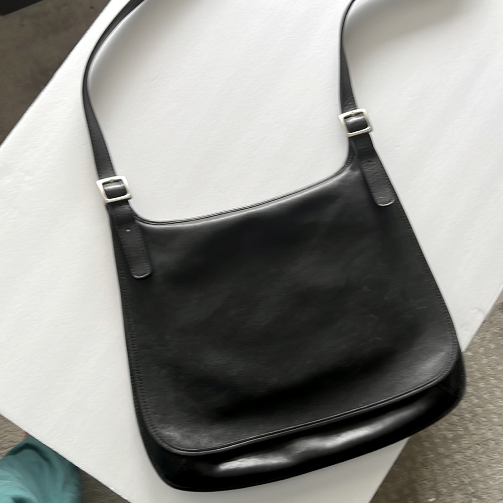 “SOLD” Vintage Coach Saddle Flap Crossbody